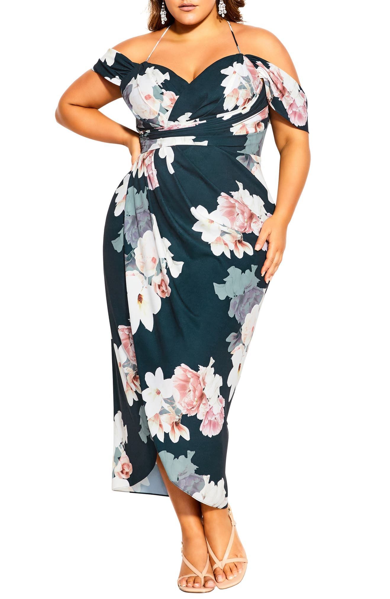 plus size dresses to wear to weddings as a guest
